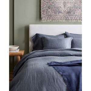 QUINCE European Linen Duvet Cover - Nightfall -Queen/FULL